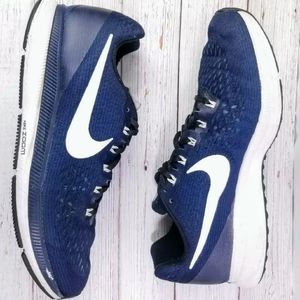 Nike Zoom Pegasus 34 Mens Sz 11.5 Navy Blue Shoes